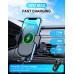 OBRFFE Wireless Car Charger Mount [QC 3.0 Car Charger Included], Max 15W Qi Fast Charging Phone Mount for Car Air Vent Compatible with iPhone 13 12 11 Pro Max/XR/XS/X, Galaxy Note 20/S21/S20, etc